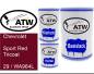 Preview: Chevrolet, Sport Red Tricoat, 29 / WA964L: 500ml Lackdose + 500ml Klarlack + 250ml Härter - Set, von ATW Autoteile West.
